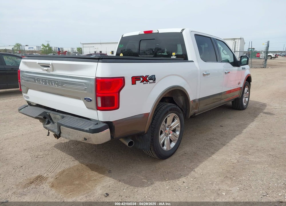 2019 FORD F-150 KING RANCH VIN: 1FTEW1E58KFA39806