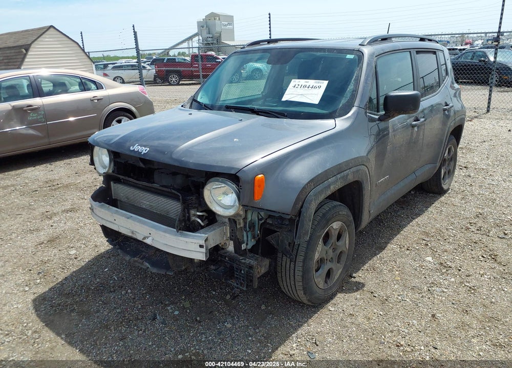 2017 JEEP RENEGADE SPORT 4X4 VIN: ZACCJBAB6HPG64055