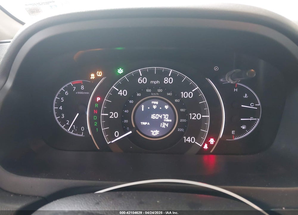 2014 HONDA CR-V VIN: 5J6RM3H74EL036465