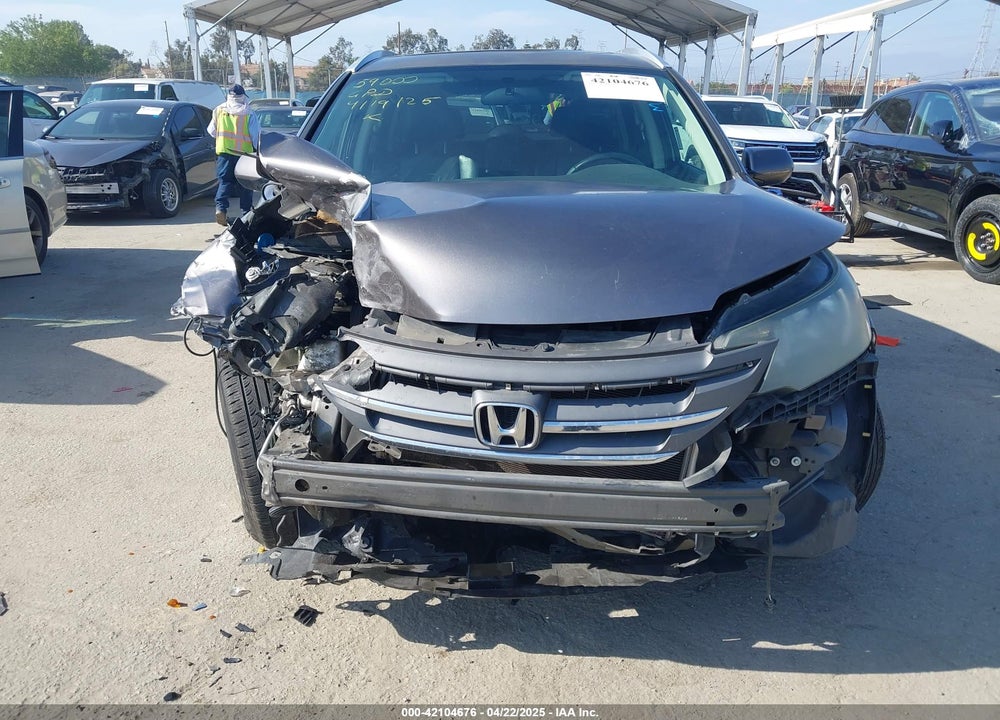 2012 HONDA CR-V EX-L VIN: 5J6RM3H71CL009852