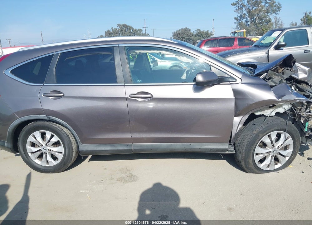 2012 HONDA CR-V EX-L VIN: 5J6RM3H71CL009852