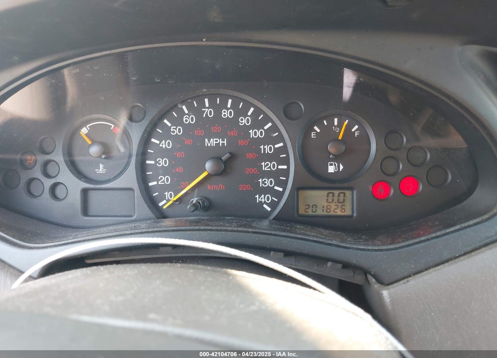 2000 FORD FOCUS SE VIN: 1FAFP3434YW401903