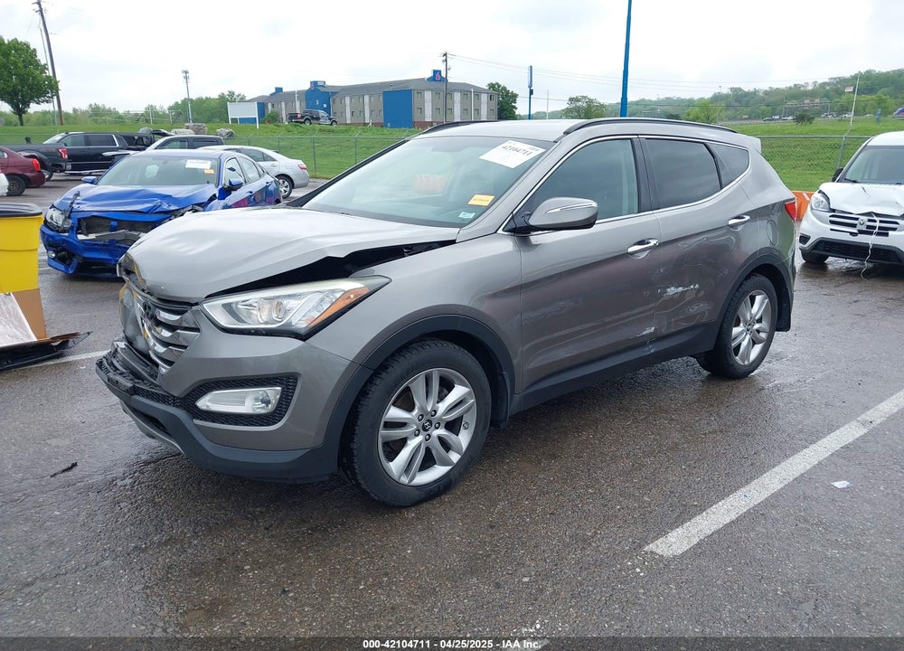 2014 HYUNDAI SANTA FE SPORT VIN: 5XYZUDLAXEG151579
