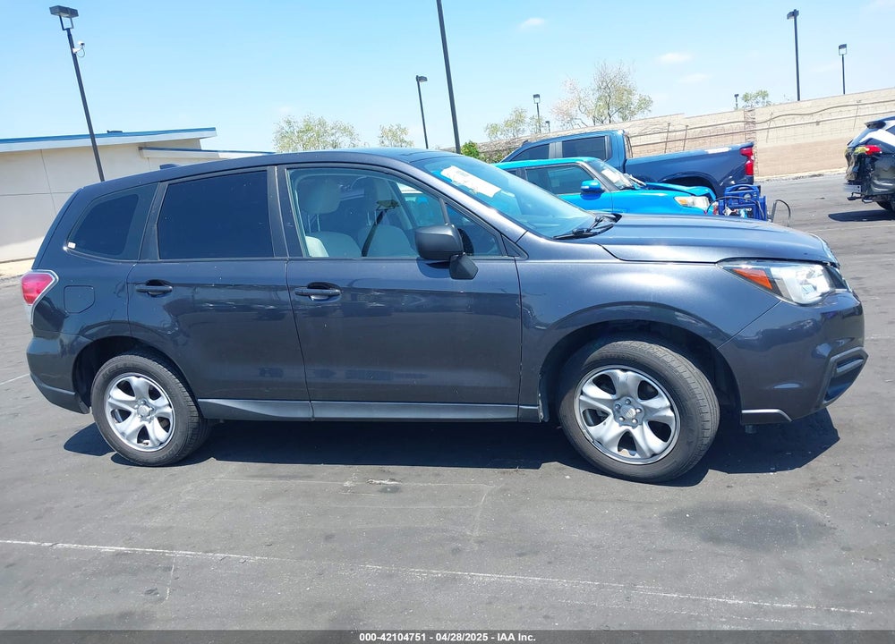 2018 SUBARU FORESTER 2.5I VIN: JF2SJAAC8JG604541