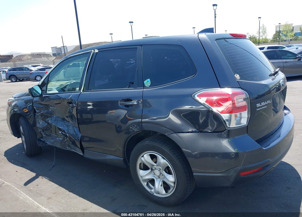 2018 SUBARU FORESTER 2.5I VIN: JF2SJAAC8JG604541
