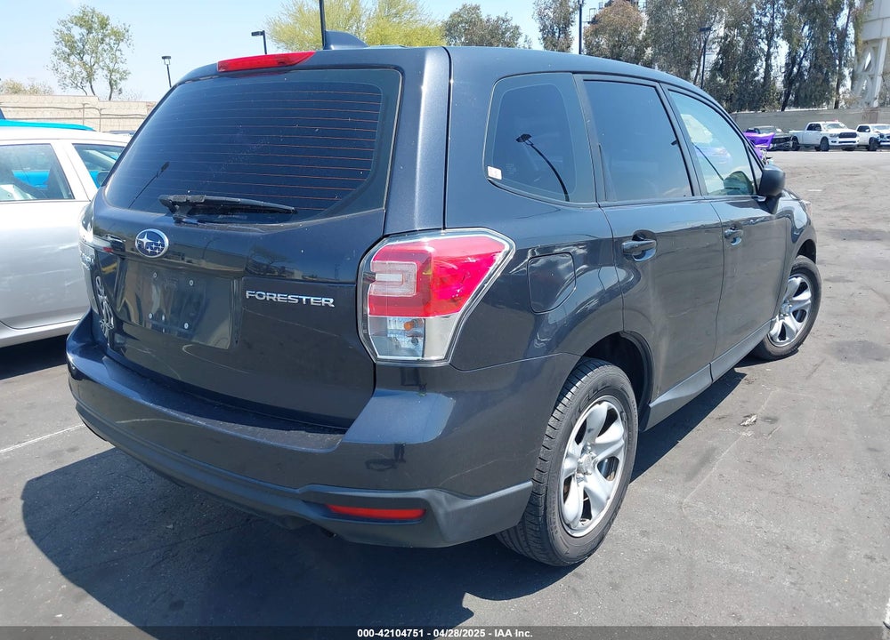2018 SUBARU FORESTER 2.5I VIN: JF2SJAAC8JG604541