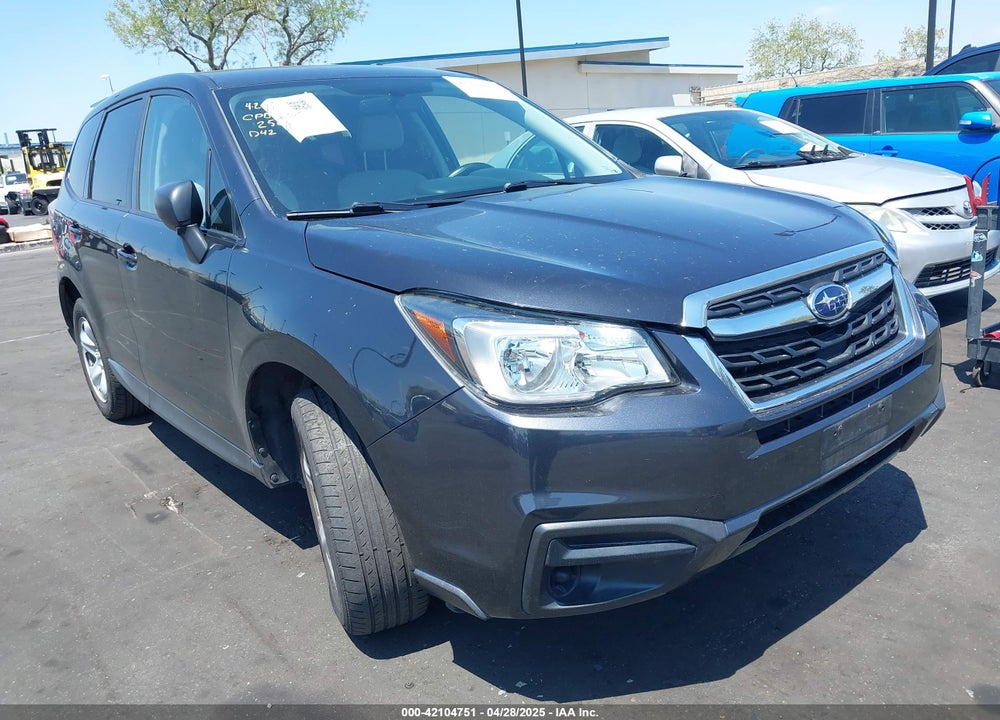 2018 SUBARU FORESTER 2.5I VIN: JF2SJAAC8JG604541