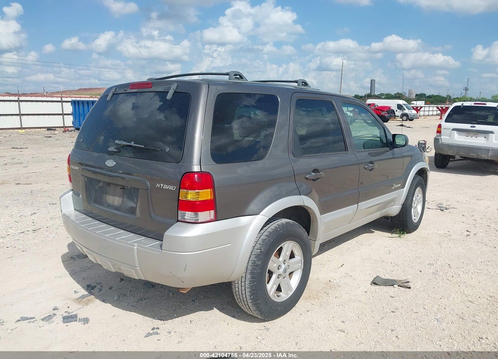 2005 FORD ESCAPE HYBRID VIN: 1FMCU95H55KC07544