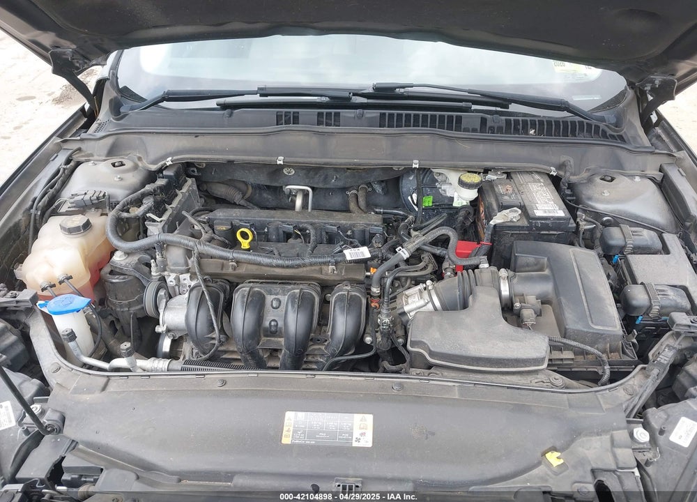 2016 FORD FUSION S VIN: 3FA6P0G77GR377918