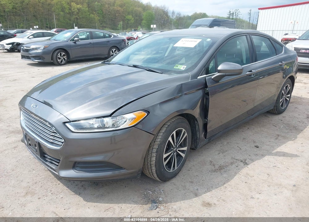 2016 FORD FUSION S VIN: 3FA6P0G77GR377918