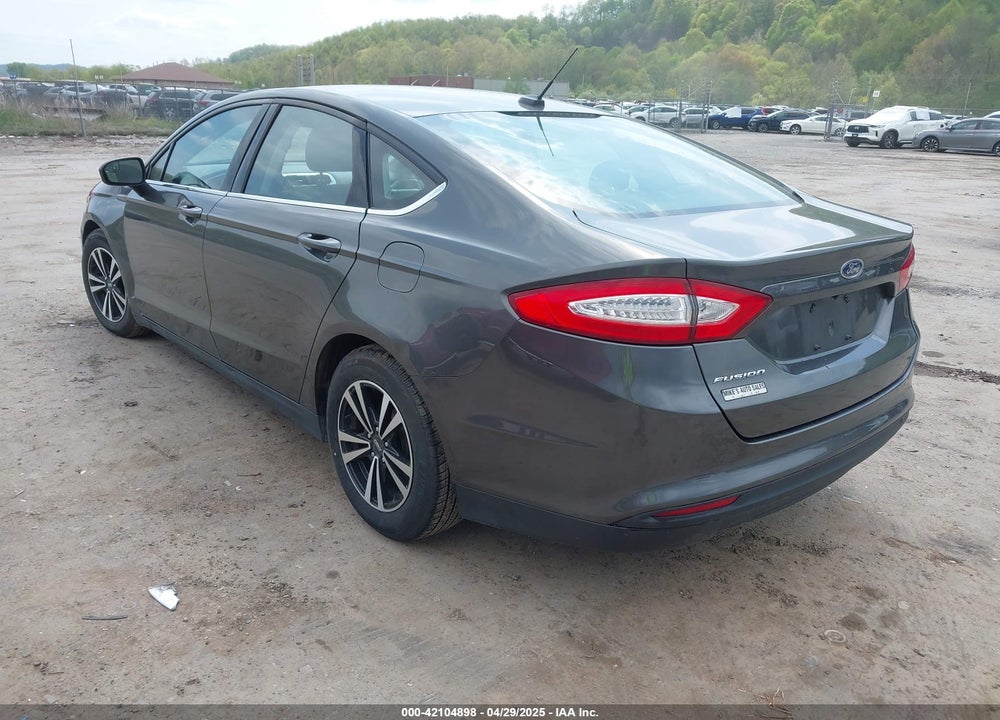 2016 FORD FUSION S VIN: 3FA6P0G77GR377918