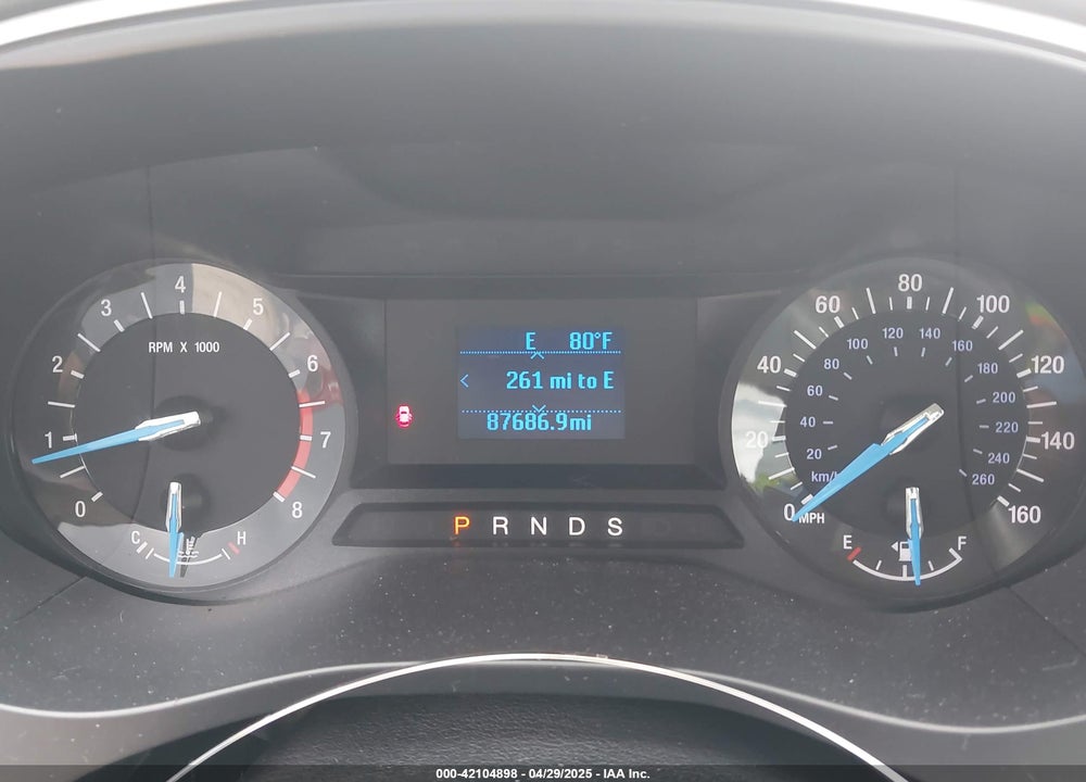 2016 FORD FUSION S VIN: 3FA6P0G77GR377918