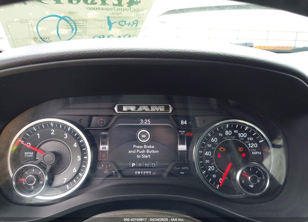 2021 RAM 1500 VIN: 1C6SRFFT6MN826287