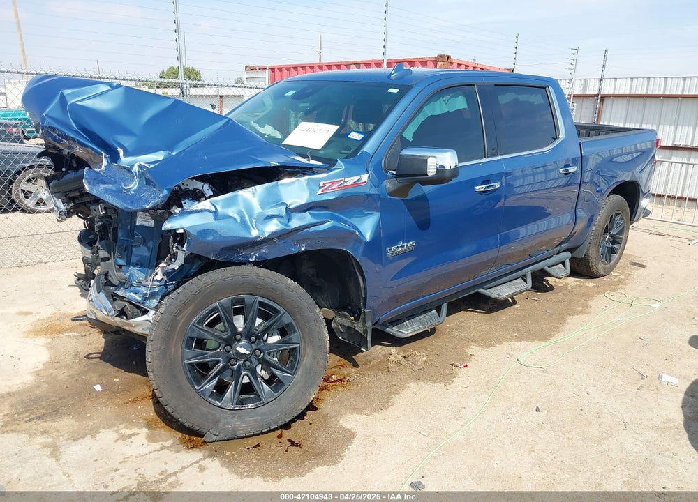 2024 CHEVROLET SILVERADO 1500 4WD SHORT BED LTZ VIN: 1GCUDGED8RZ395077