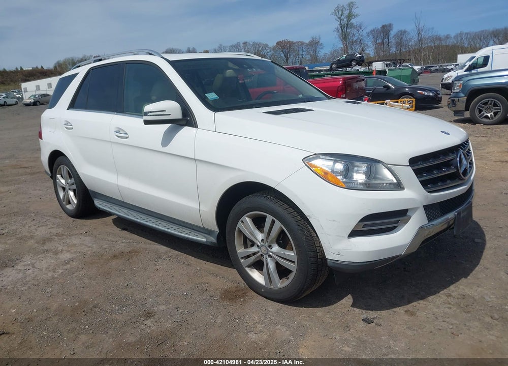 2015 MERCEDES-BENZ ML 350 4MATIC VIN: 4JGDA5HB8FA615895