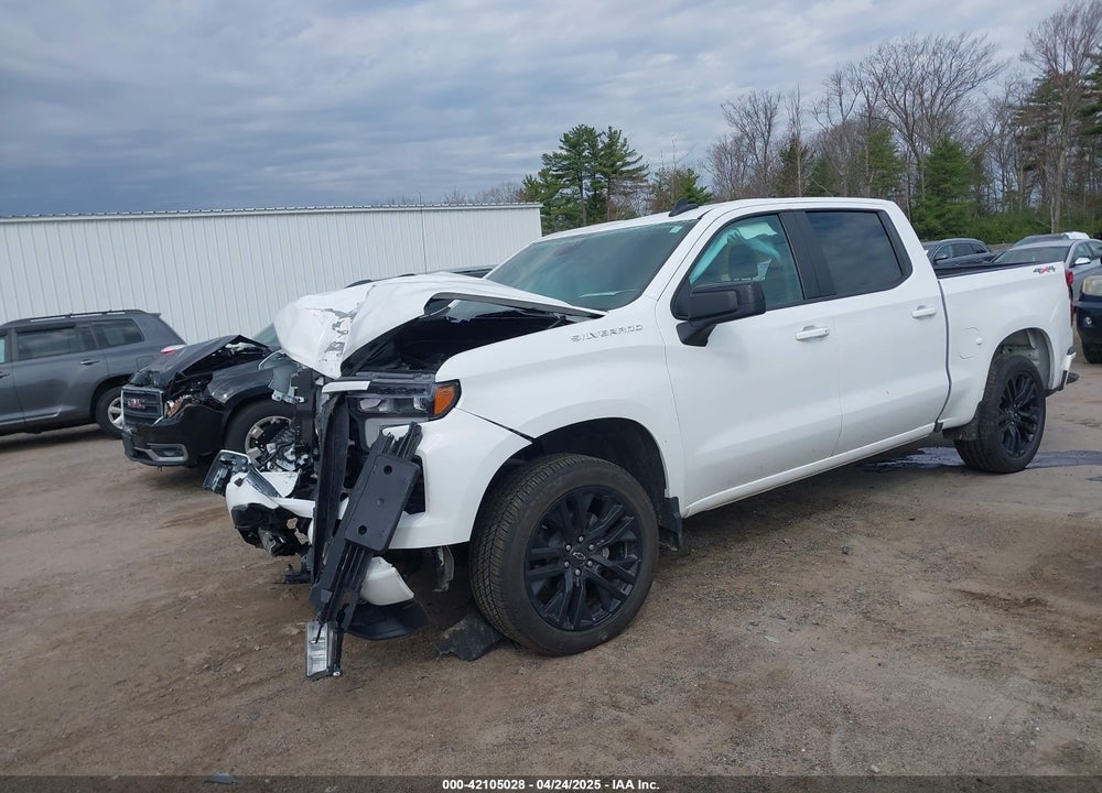 2024 CHEVROLET SILVERADO 1500 4WD SHORT BED RST VIN: 3GCPDEEK8RG353931