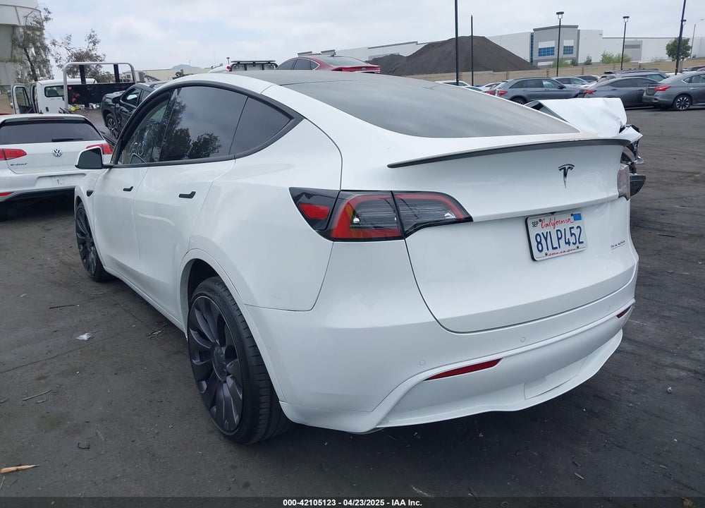 2021 TESLA MODEL Y PERFORMANCE DUAL MOTOR ALL-WHEEL DRIVE VIN: 5YJYGDEF2MF269773