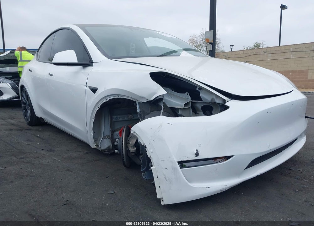 2021 TESLA MODEL Y PERFORMANCE DUAL MOTOR ALL-WHEEL DRIVE VIN: 5YJYGDEF2MF269773