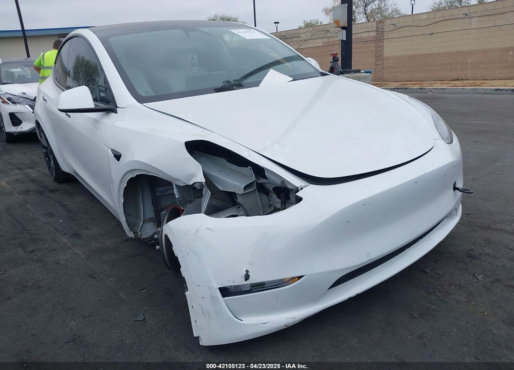 2021 TESLA MODEL Y PERFORMANCE DUAL MOTOR ALL-WHEEL DRIVE VIN: 5YJYGDEF2MF269773