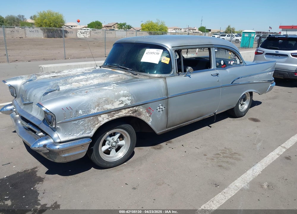 1957 CHEV BEL-AIR VIN: VC57N124268