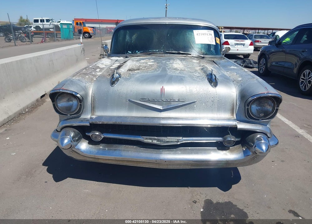 1957 CHEV BEL-AIR VIN: VC57N124268