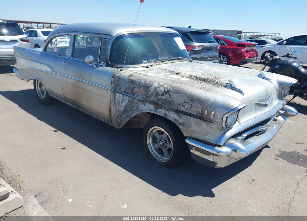 1957 CHEV BEL-AIR VIN: VC57N124268