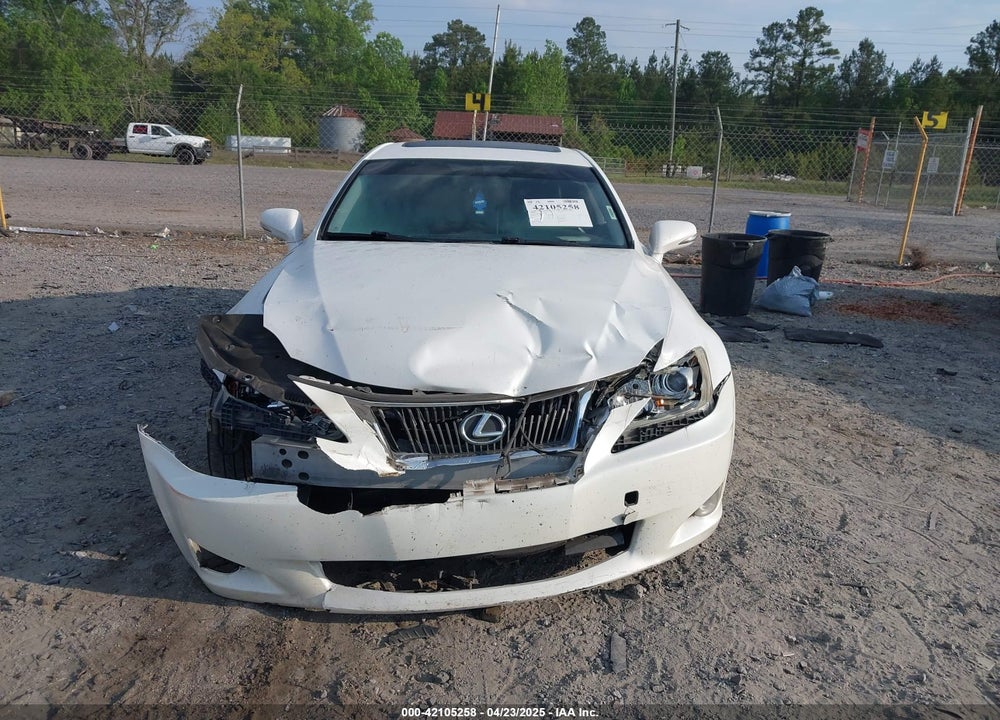 2010 LEXUS IS VIN: JTHBF5C22A5126929