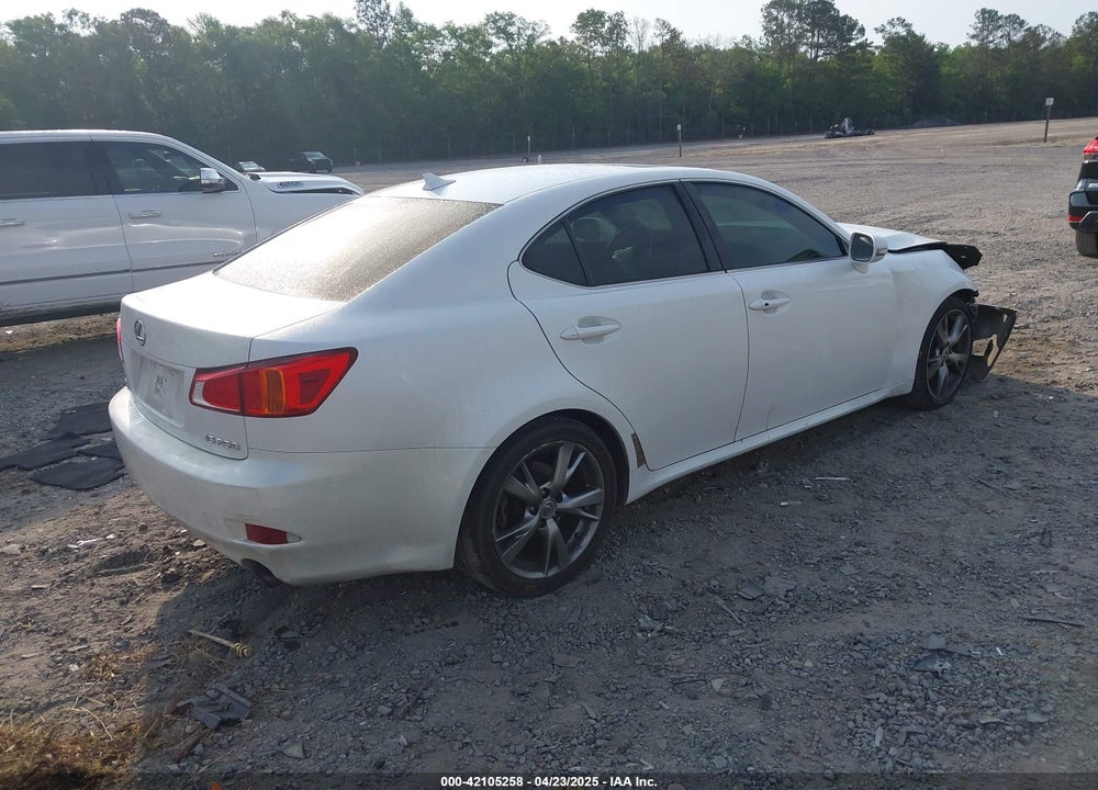 2010 LEXUS IS VIN: JTHBF5C22A5126929