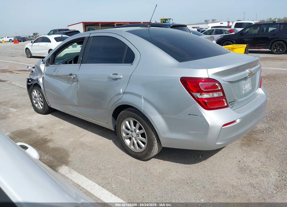 2017 CHEVROLET SONIC LT AUTO VIN: 1G1JD5SH5H4137182