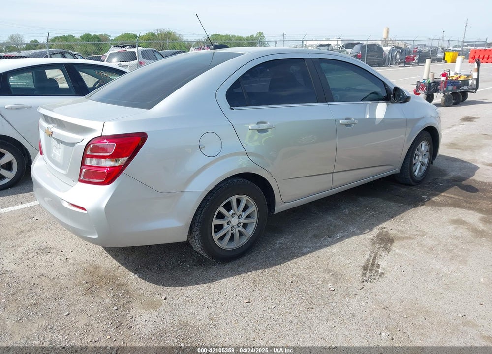 2017 CHEVROLET SONIC LT AUTO VIN: 1G1JD5SH5H4137182