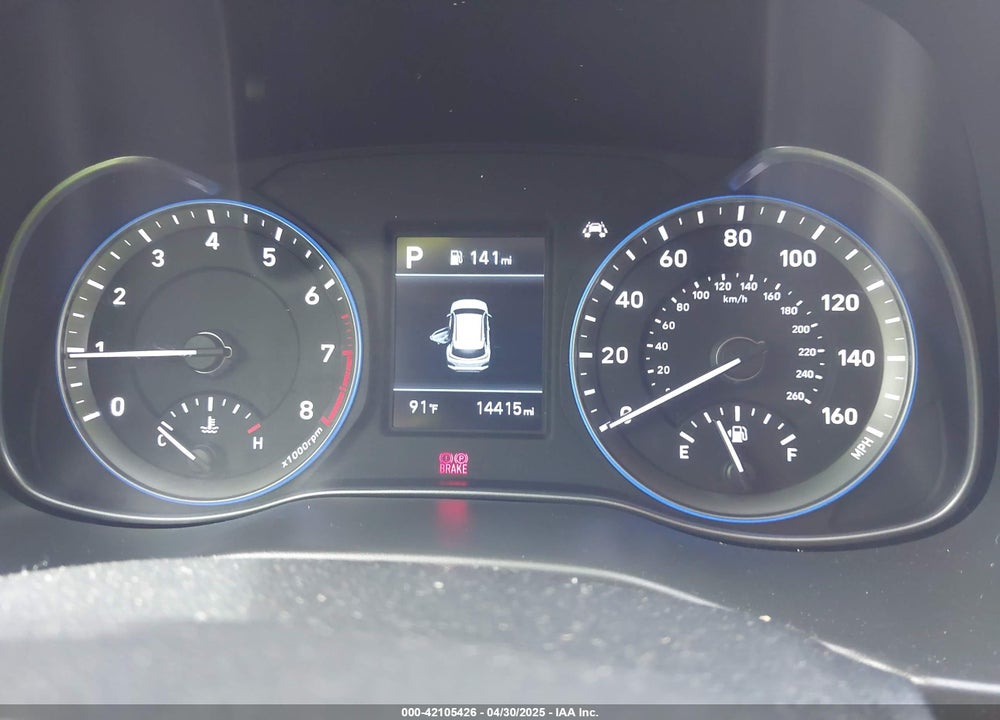 2021 HYUNDAI KONA VIN: KM8K22AA4MU598979