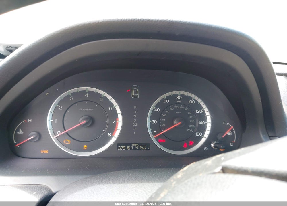 2012 HONDA ACCORD VIN: 1HGCP2F66CA233932