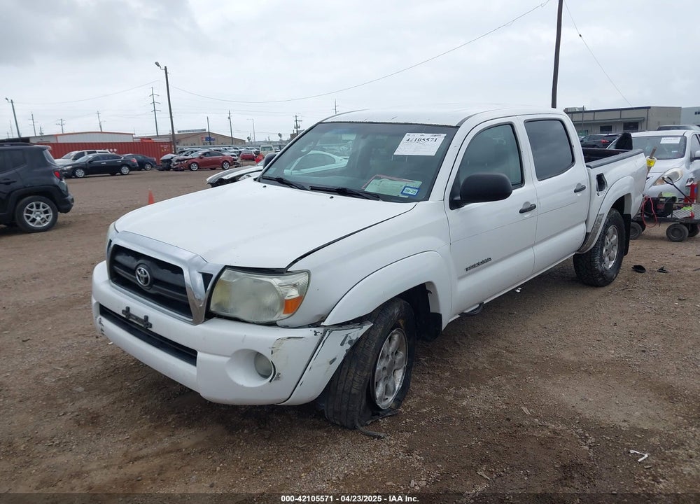 2008 TOYOTA TACOMA PRERUNNER V6 VIN: 3TMJU62N78M055221