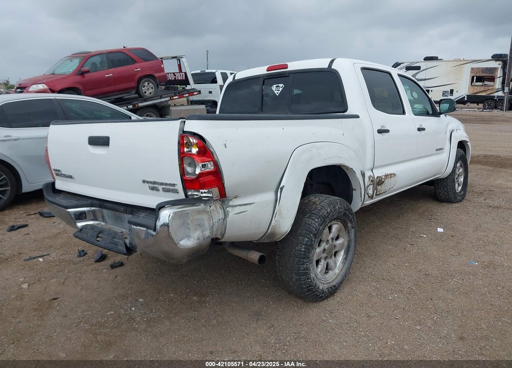 2008 TOYOTA TACOMA PRERUNNER V6 VIN: 3TMJU62N78M055221