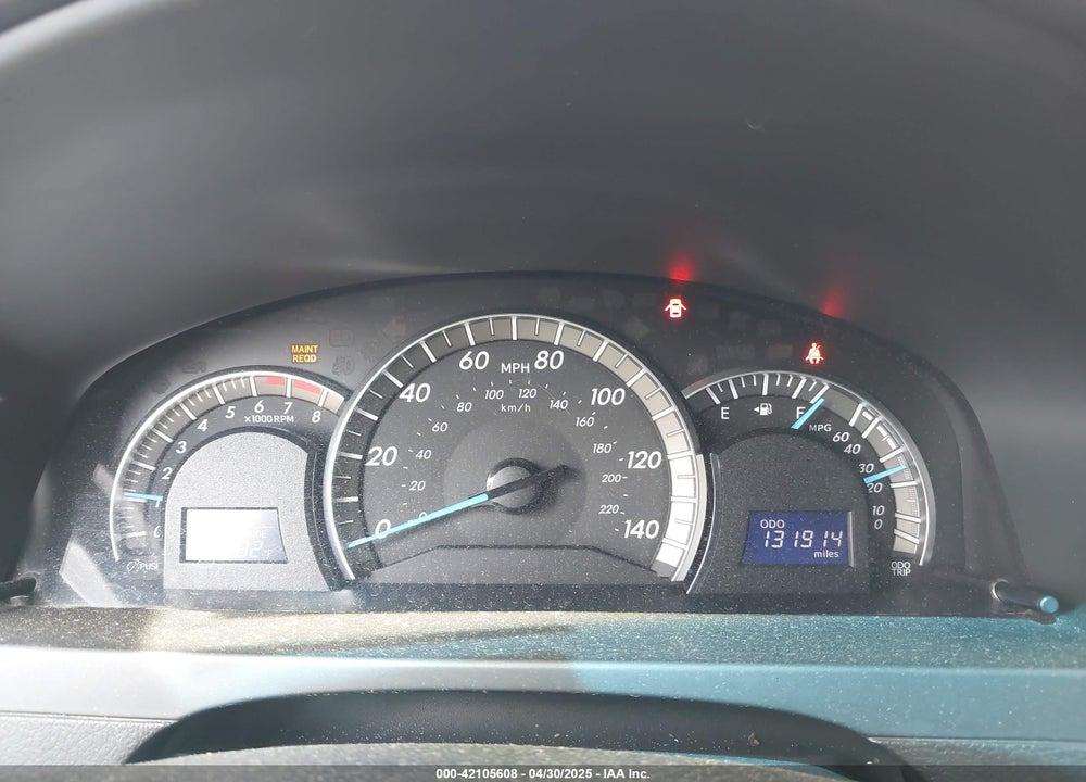 2013 TOYOTA CAMRY VIN: 4T1BF1FK0DU659793