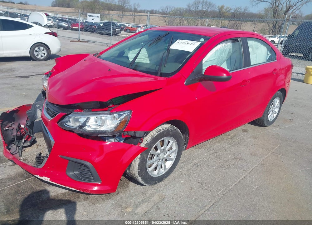 2017 CHEVROLET SONIC VIN: 1G1JD5SH9H4133636