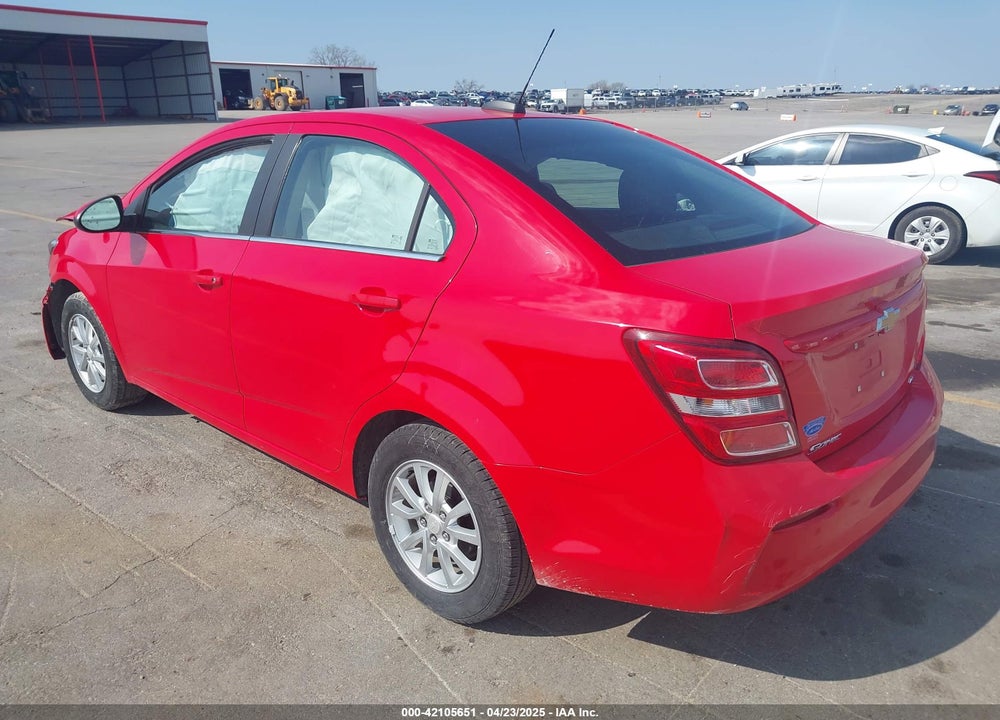 2017 CHEVROLET SONIC VIN: 1G1JD5SH9H4133636