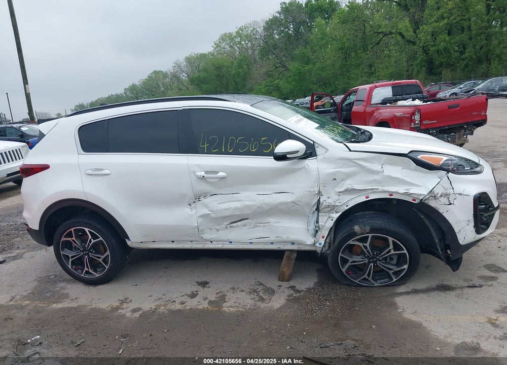 2021 KIA SPORTAGE VIN: KNDPRCA63M7878009