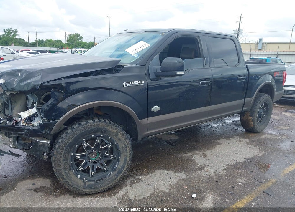 2016 FORD F-150 KING RANCH VIN: 1FTEW1EF2GFA45813