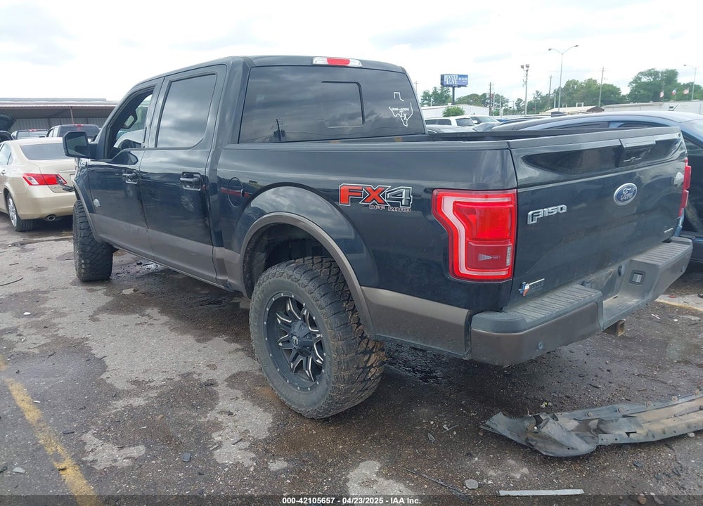 2016 FORD F-150 KING RANCH VIN: 1FTEW1EF2GFA45813