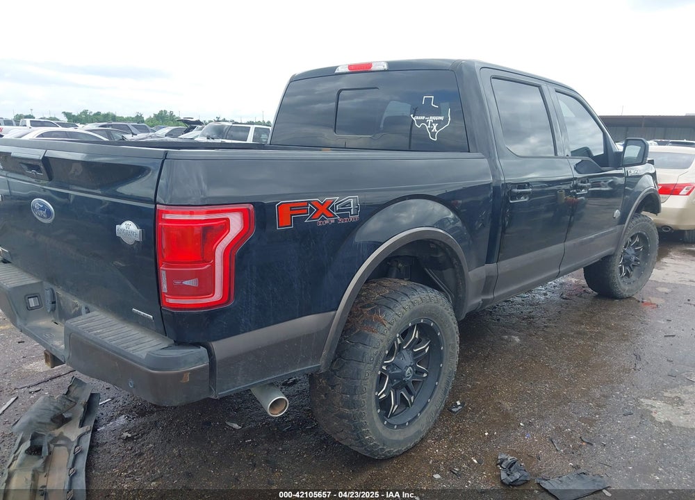 2016 FORD F-150 KING RANCH VIN: 1FTEW1EF2GFA45813