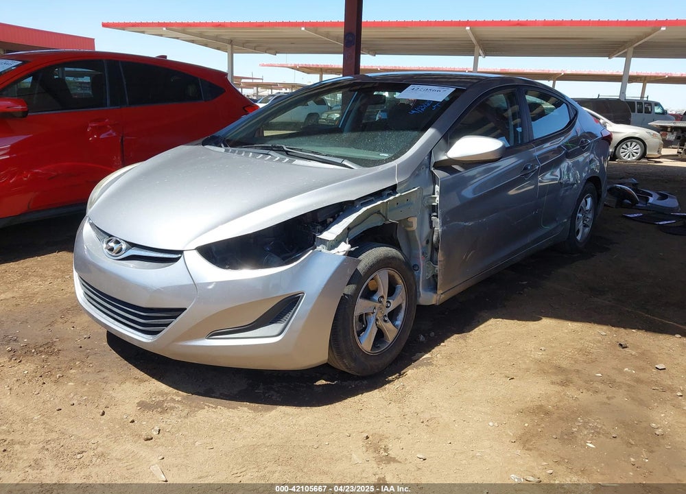 2016 HYUNDAI ELANTRA VIN: 5NPDH4AE8GH720218