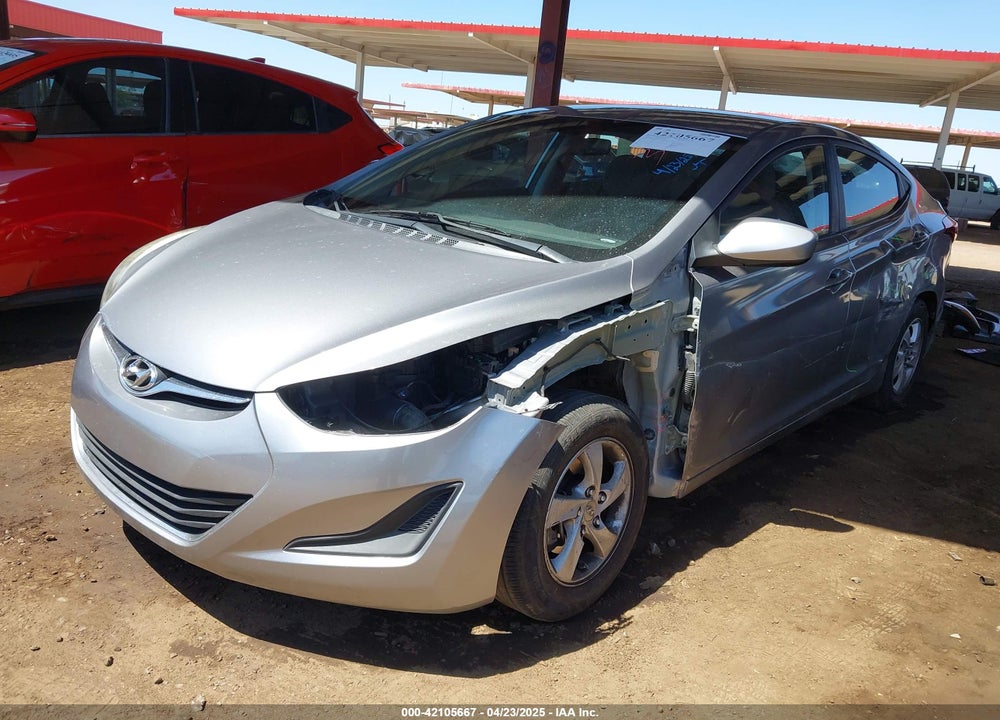 2016 HYUNDAI ELANTRA VIN: 5NPDH4AE8GH720218