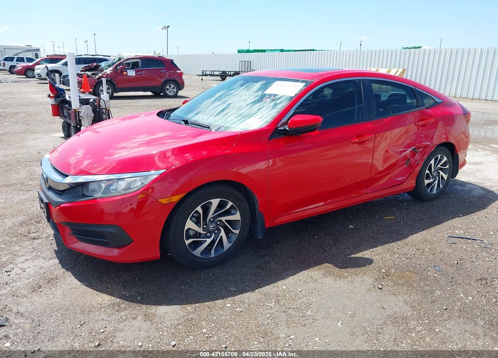 2016 HONDA CIVIC EX VIN: 2HGFC2F75GH564817
