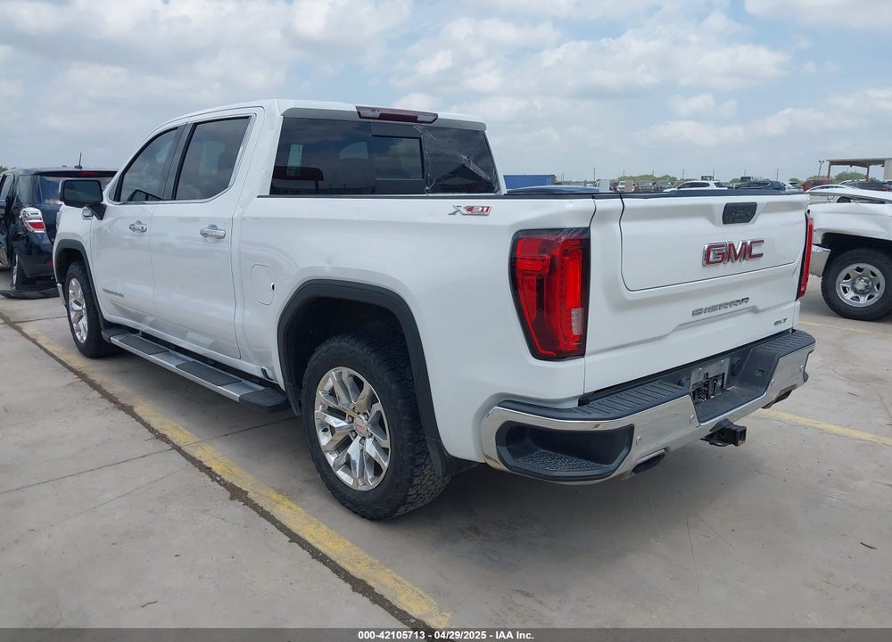2019 GMC SIERRA 1500 SLT VIN: 3GTU9DED4KG197425