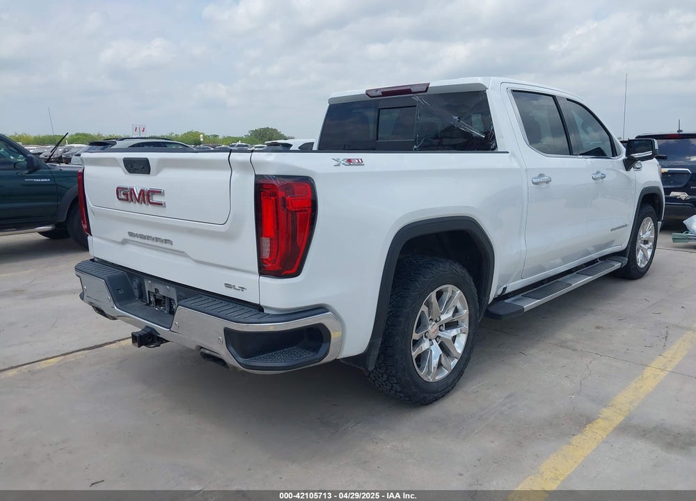 2019 GMC SIERRA 1500 SLT VIN: 3GTU9DED4KG197425