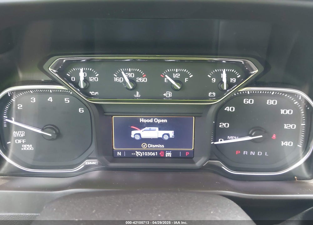 2019 GMC SIERRA 1500 SLT VIN: 3GTU9DED4KG197425
