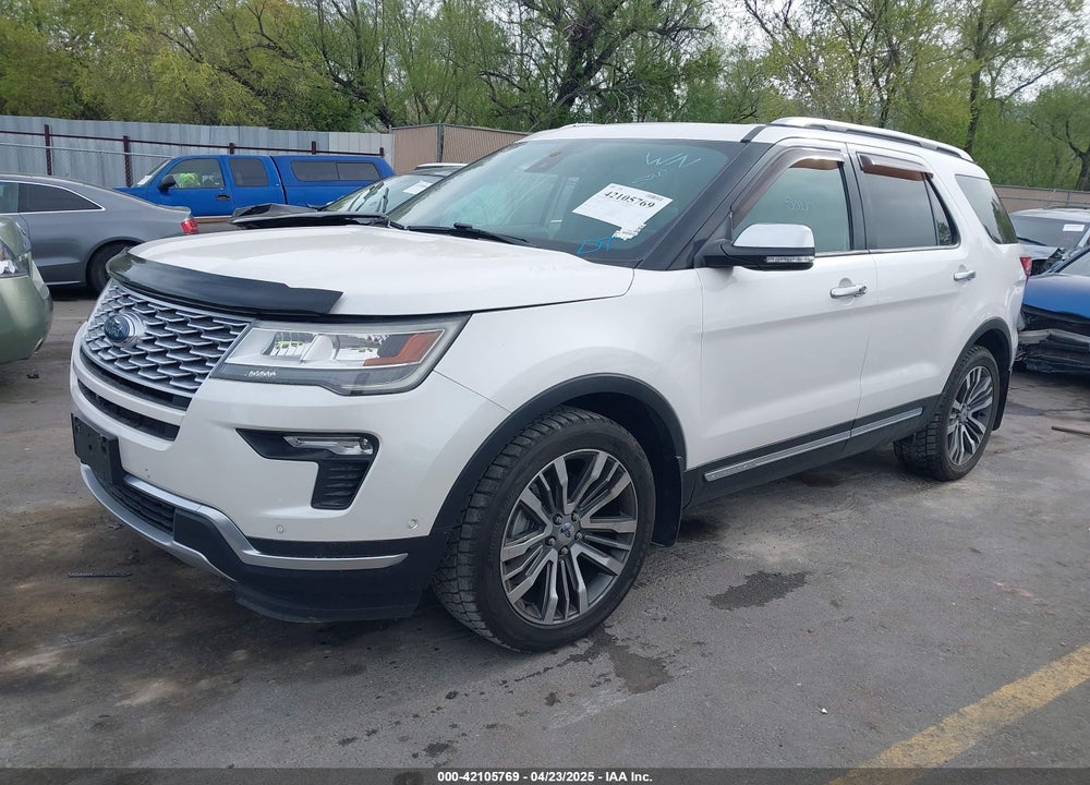 2018 FORD EXPLORER PLATINUM VIN: 1FM5K8HT1JGA62332