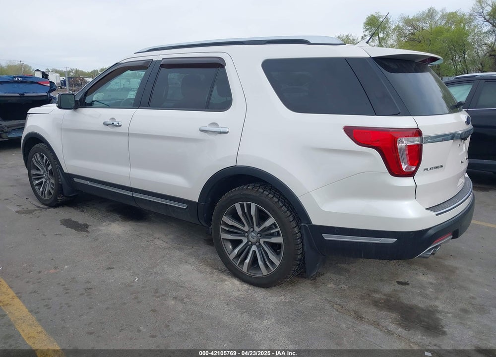 2018 FORD EXPLORER PLATINUM VIN: 1FM5K8HT1JGA62332