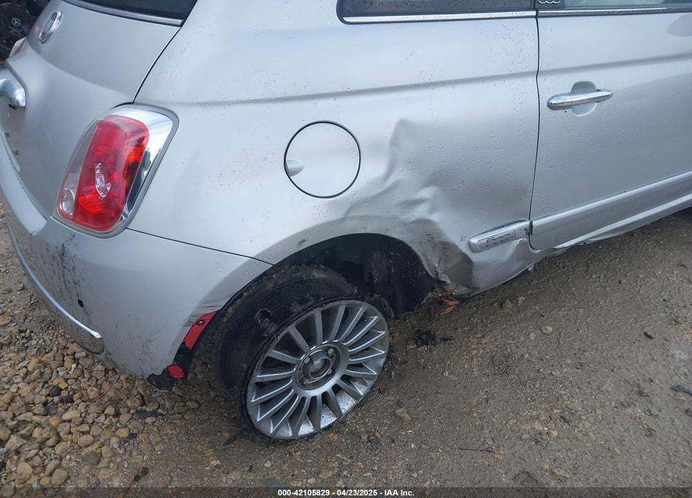 2012 FIAT 500C LOUNGE VIN: 3C3CFFER1CT148868